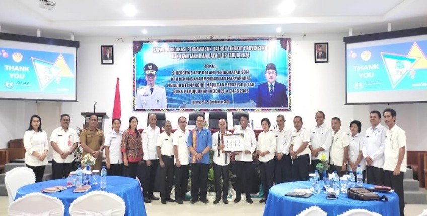 KABUPATEN ALOR MENEMPATI PERINGKAT 3 CAPAIAN TINDAK LANJUT HASIL PEMERIKSAAN